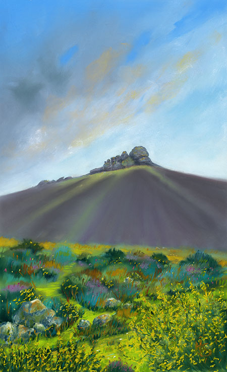 Haytor Bliss Haytor Bliss by Heather stone, dartmoor landscape artist