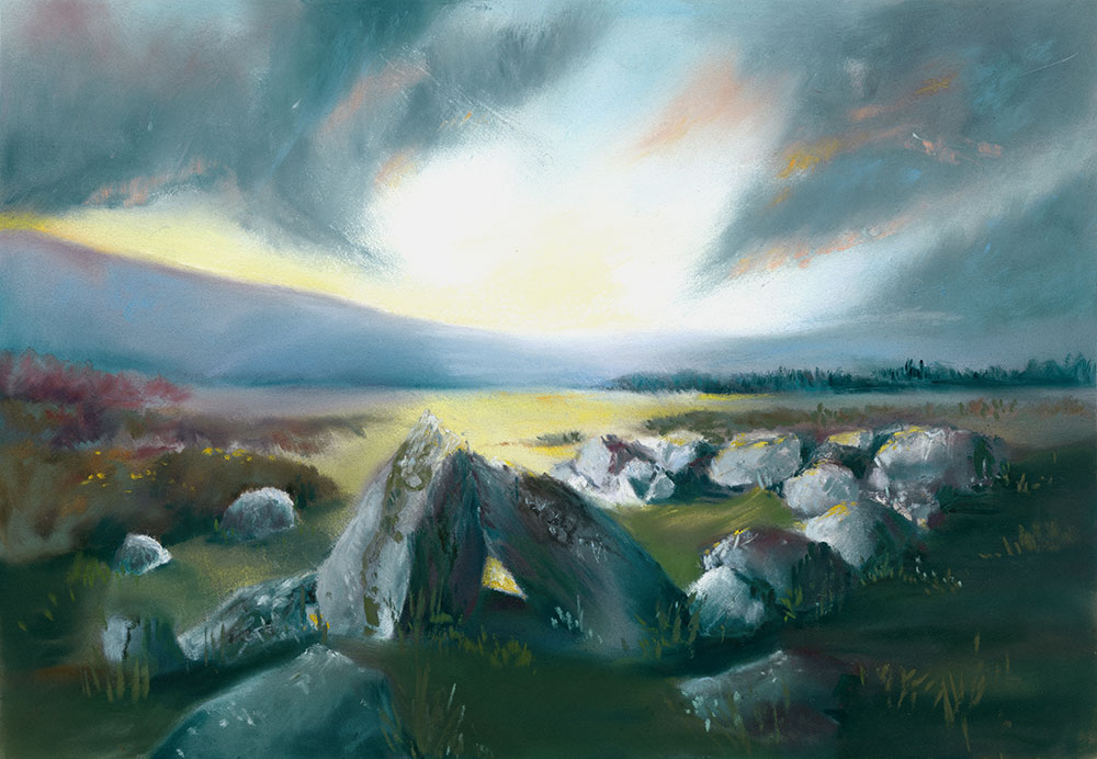 Hut Circle at Kestor